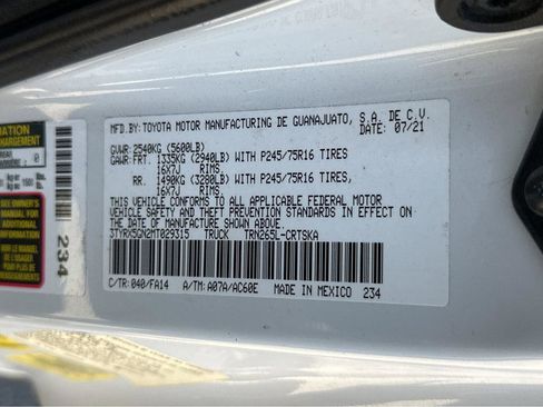 Used 2021 Toyota Tacoma SR image 41