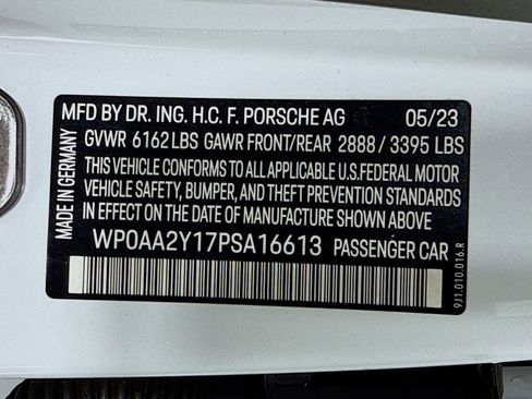 Certified 2023 Porsche Taycan w/ Premium Package RWD image 12