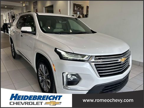 Used 2023 Chevrolet Traverse Premier w/ LPO, Floor Liner Package AWD/4WD image 1