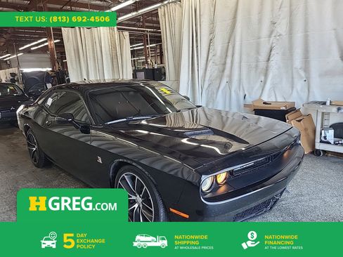 Used 2016 Dodge Challenger R/T Scat Pack w/ Leather Interior Group RWD image 1