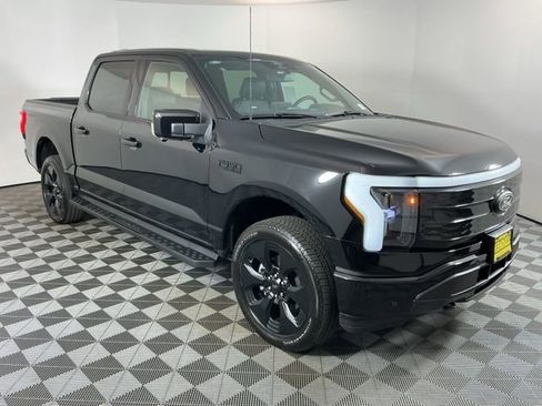New 2025 Ford F150 Lightning Platinum w/ Dark Elements Package image 3