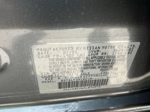 Used 2025 Nissan Versa SV w/ Trunk Package FWD image 26