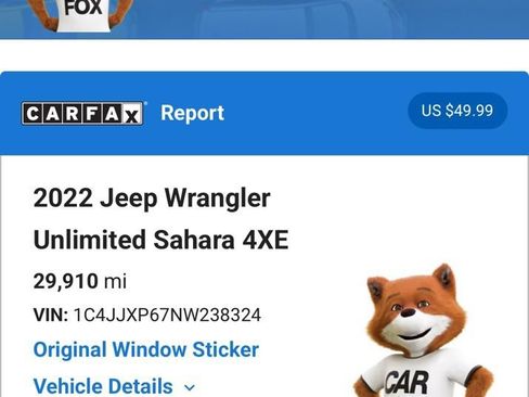 Used 2022 Jeep Wrangler Unlimited Sahara w/ Cold Weather Group AWD/4WD image 7