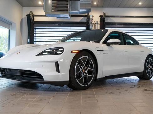 Used 2025 Porsche Taycan AWD/4WD image 1