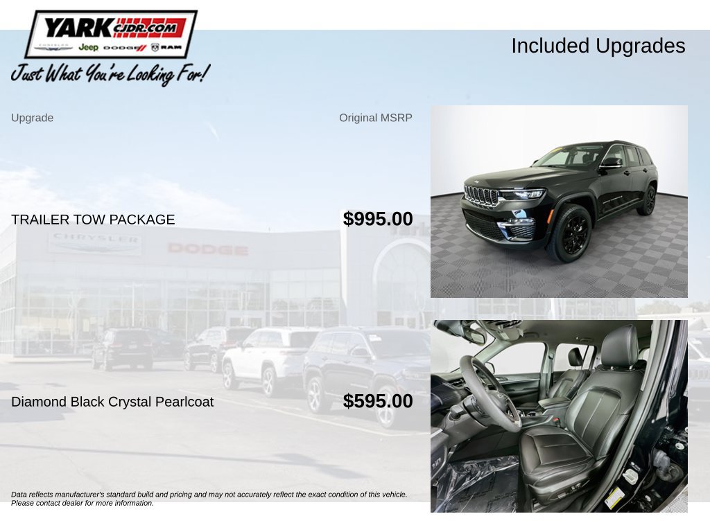Certified 2024 Jeep Grand Cherokee Limited w/ Trailer Tow Package AWD/4WD image 5