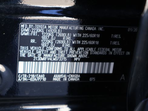 Used 2020 Toyota RAV4 Limited image 45