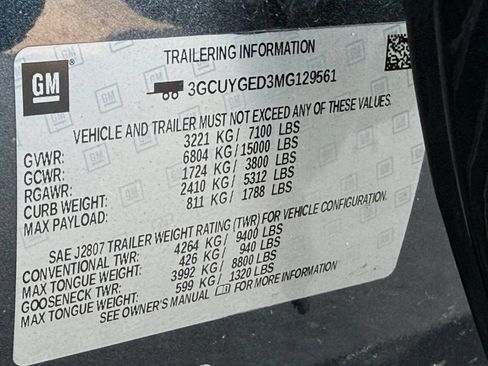 Used 2021 Chevrolet Silverado 1500 LTZ AWD/4WD image 40
