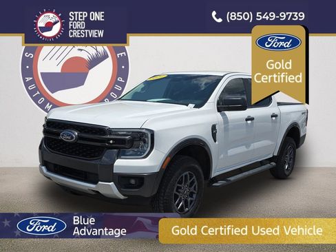 Certified 2024 Ford Ranger XLT w/ Trailer Tow Package AWD/4WD image 1
