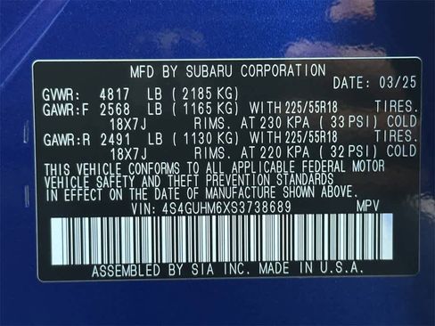 Used 2025 Subaru Crosstrek 2.5i Limited w/ Crosstrek Mirror Package image 22