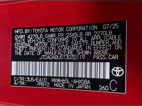 New 2026 Toyota Prius XLE image 26