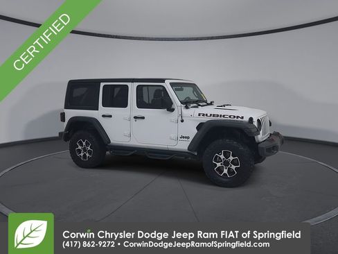 Certified 2023 Jeep Wrangler Unlimited Rubicon w/ Safety Group AWD/4WD image 2