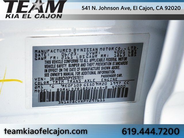 Used 2023 Nissan Sentra SV w/ All-Weather Package FWD image 27