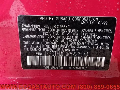 Used 2022 Subaru Crosstrek 2.5i Limited w/ Popular Package #4 image 18