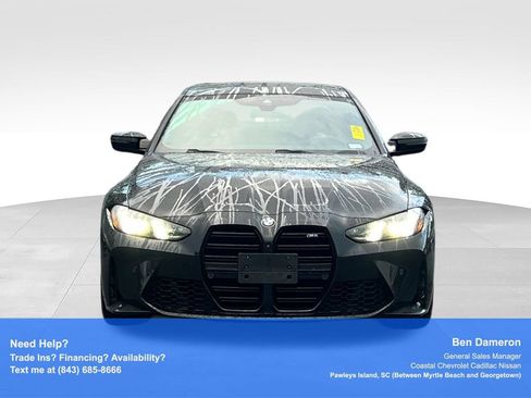 Used 2025 BMW M4 Coupe w/ Executive Package RWD image 2