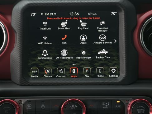 Used 2023 Jeep Gladiator Rubicon w/ Cold Weather Group AWD/4WD image 17