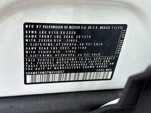 New 2026 Volkswagen Tiguan SE image 19