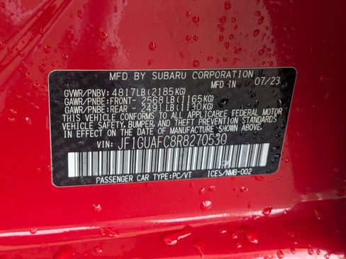 Certified 2024 Subaru Impreza 2.0i Sport w/ Popular Package #1 AWD/4WD image 29