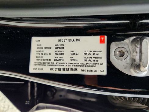 Used 2018 Tesla Model 3 Long Range AWD/4WD image 21