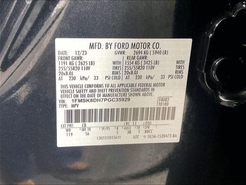 Used 2023 Ford Explorer XLT w/ Equipment Group 202A image 36