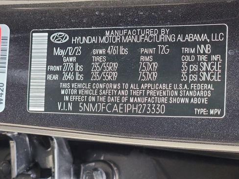 Used 2023 Hyundai Tucson SEL w/ Convenience Package AWD/4WD image 27