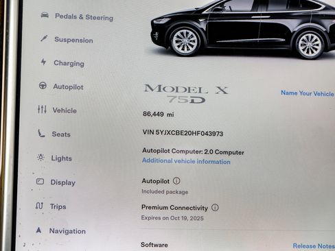 Used 2017 Tesla Model X 75D image 22