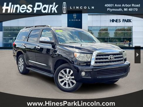 Used 2016 Toyota Sequoia Limited AWD/4WD image 1