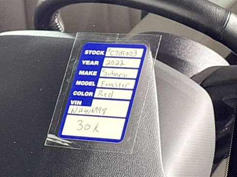 Certified 2022 Subaru Forester Limited image 27