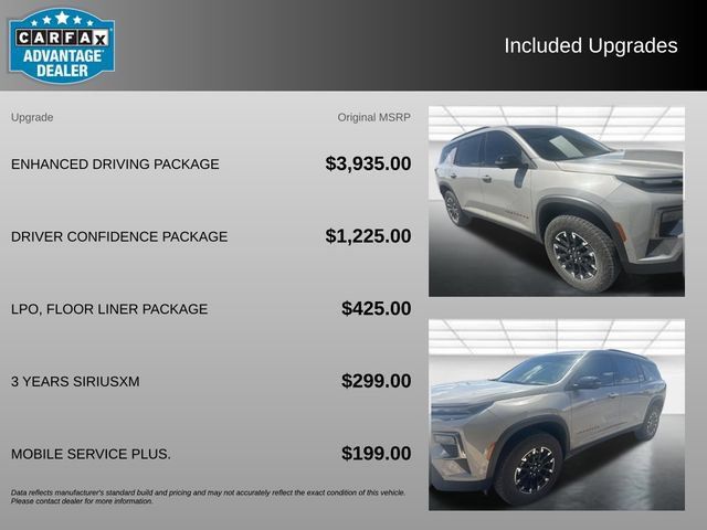 Used 2026 Chevrolet Traverse Z71 w/ Enhanced Driving Package AWD/4WD image 3