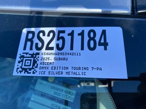 New 2025 Subaru Ascent Bronze Edition image 12