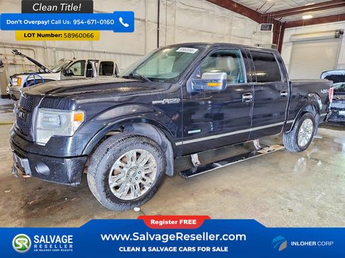 Used 2014 Ford F150 Platinum AWD/4WD image 1