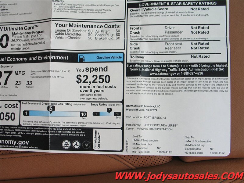 Used 2023 BMW 430i xDrive Convertible w/ Premium Package AWD/4WD image 37