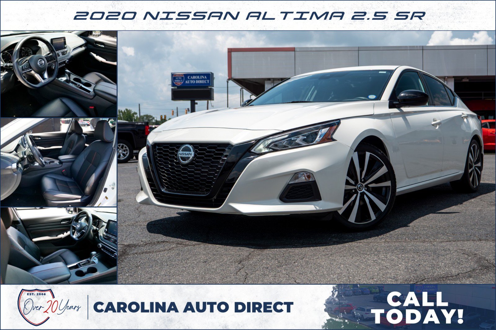 Used 2020 Nissan Altima 2.5 SR FWD image 1