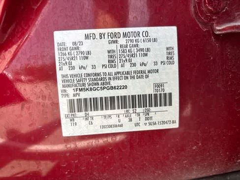 Used 2023 Ford Explorer ST w/ Equipment Group 401A AWD/4WD image 23