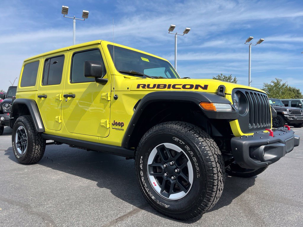 Used 2022 Jeep Wrangler Unlimited Rubicon w/ Steel Bumper Group AWD/4WD image 52
