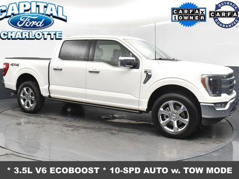 Used 2022 Ford F150 Lariat w/ Equipment Group 502A High image 3