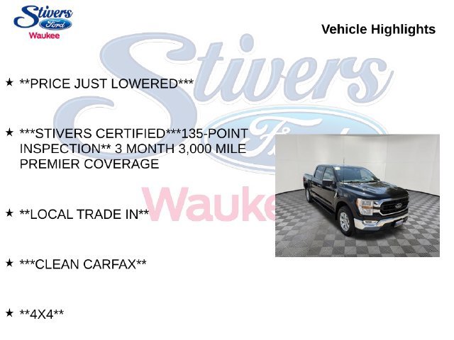 Used 2022 Ford F150 XLT w/ Equipment Group 301A Mid AWD/4WD image 9