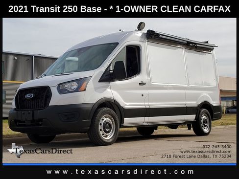 Used 2021 Ford Transit 250 Medium Roof image 1