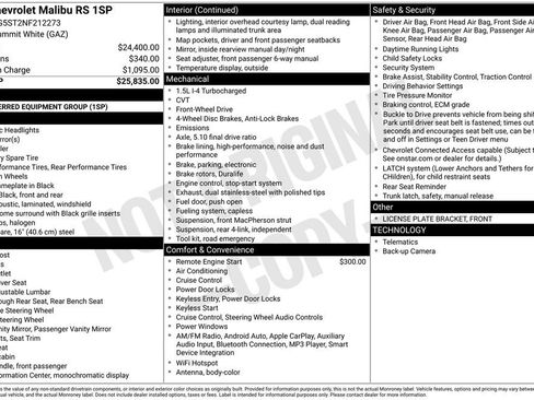 Used 2022 Chevrolet Malibu RS image 4