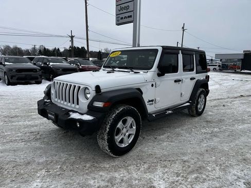 Used 2021 Jeep Wrangler Unlimited Sport image 1