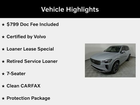 Used 2026 Volvo XC90 B6 Ultra w/ Protection Package AWD/4WD image 5