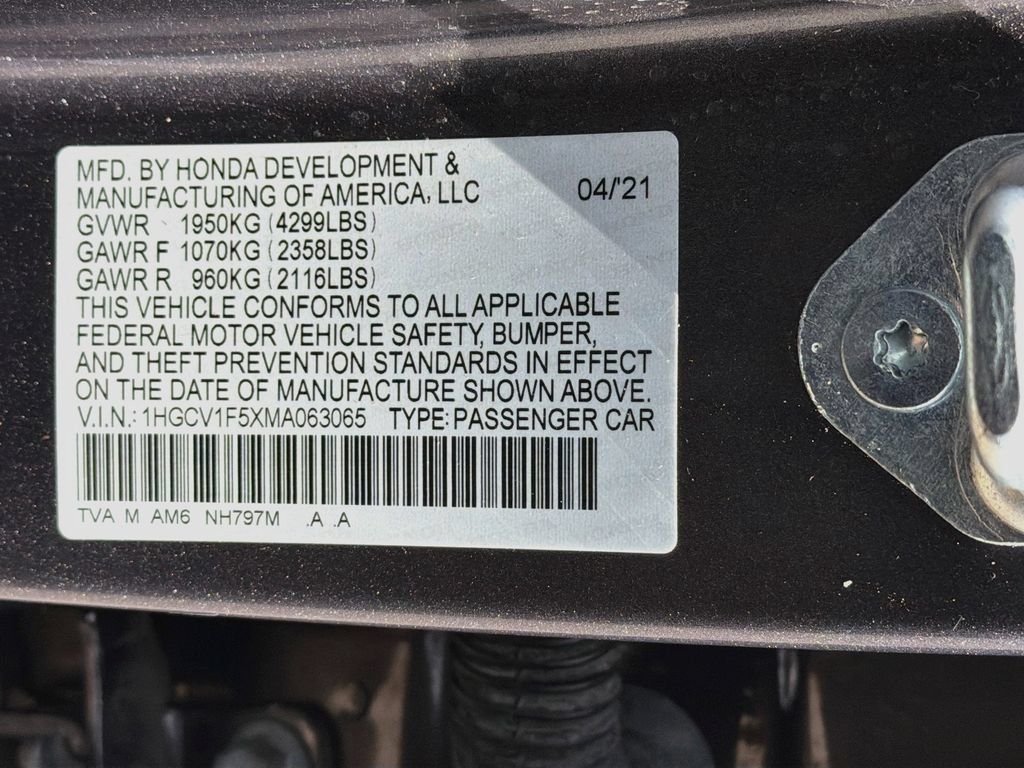 Used 2021 Honda Accord EX-L image 35