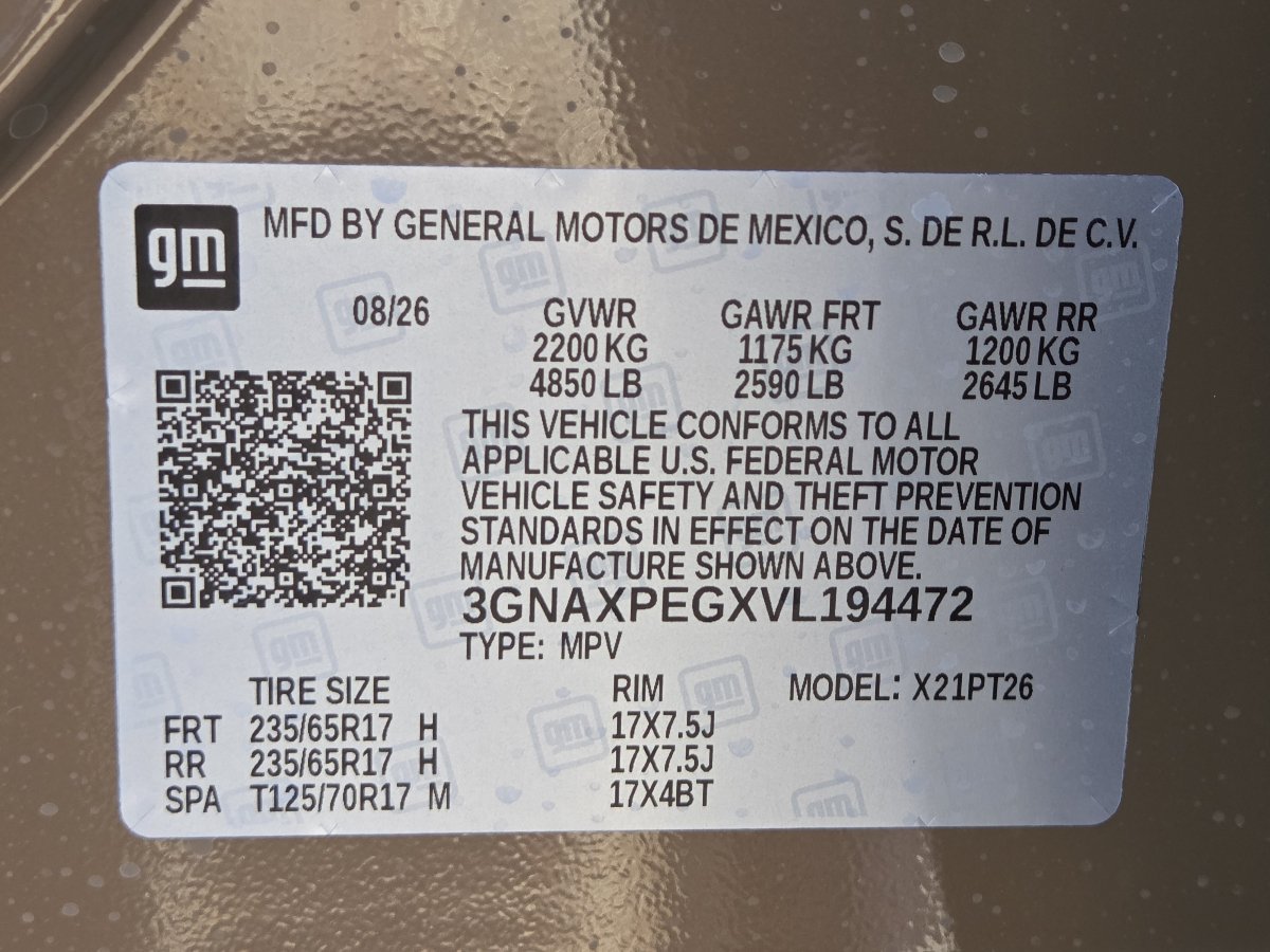 New 2027 Chevrolet Equinox LT AWD/4WD image 40