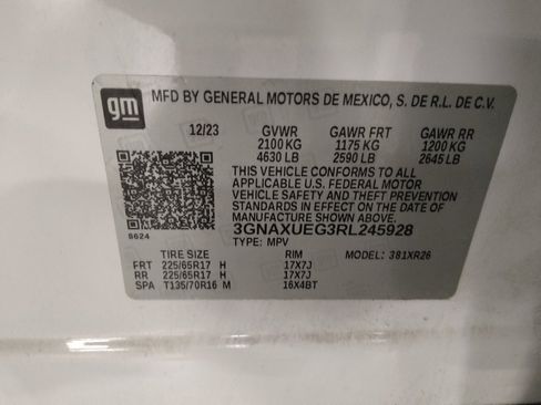 Used 2024 Chevrolet Equinox LT AWD/4WD image 33