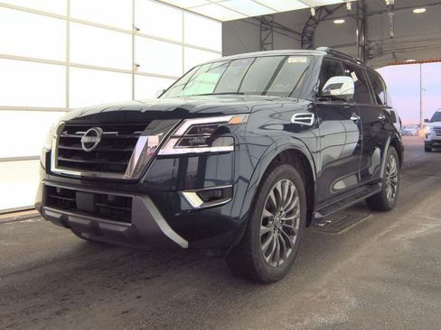 Certified 2024 Nissan Armada Platinum w/ Captain's Chairs Package image 2