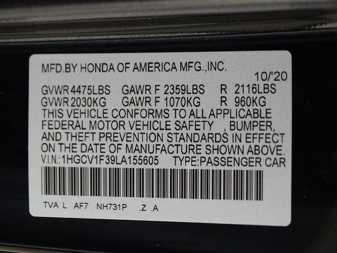 Used 2020 Honda Accord Sport image 17