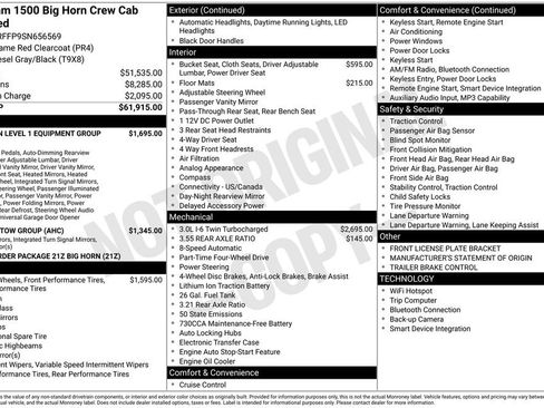 Used 2025 RAM 1500 Big Horn AWD/4WD image 27