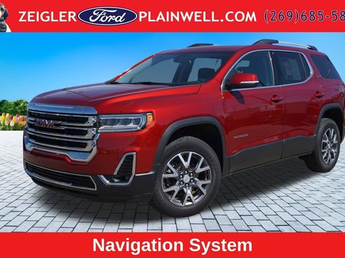Used 2023 GMC Acadia SLT w/ LPO, Floor Liner Package AWD/4WD image 1