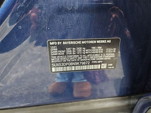 Certified 2022 BMW X3 xDrive30i w/ Premium Package 2 image 27