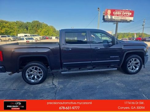Used 2015 GMC Sierra 1500 SLT w/ SLT Crew Cab Value Package RWD image 8