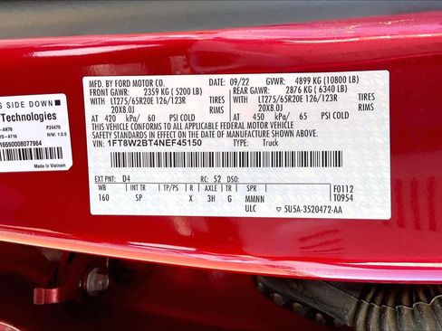 Used 2022 Ford F250 King Ranch w/ King Ranch Ultimate Package image 35